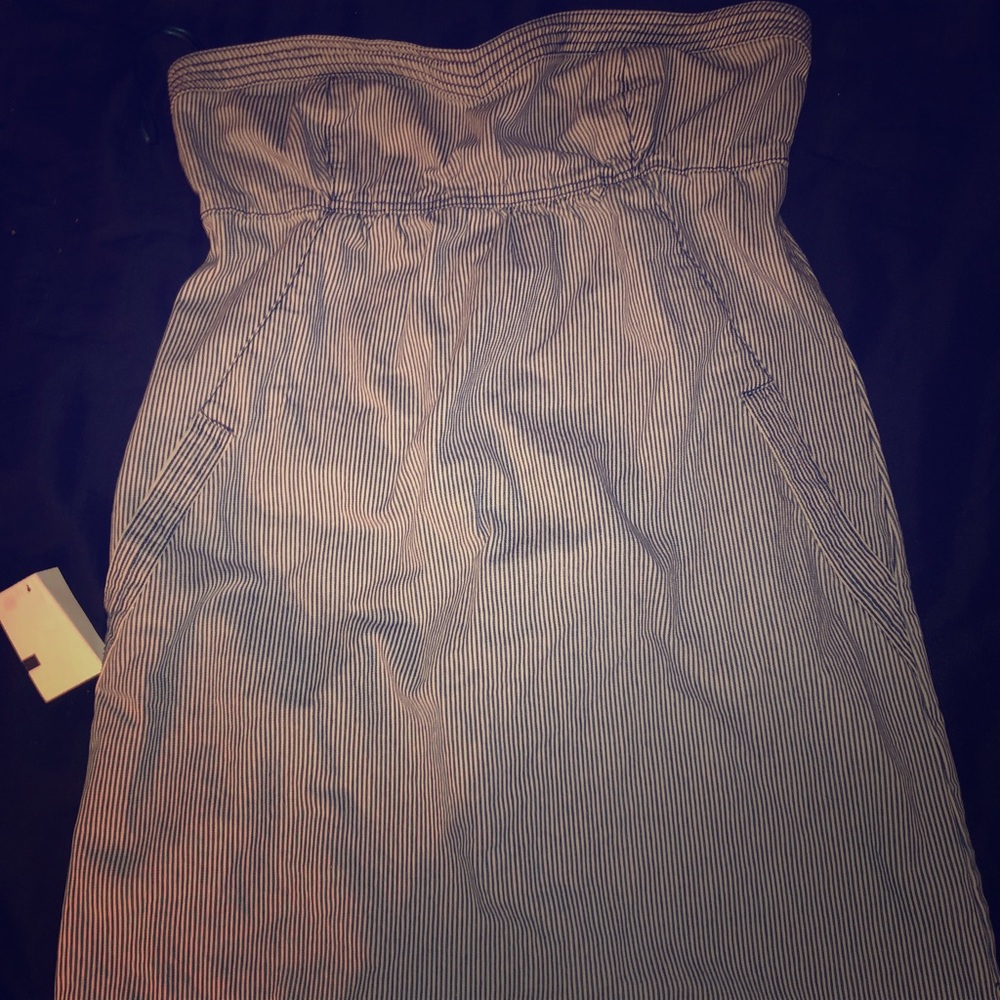 Blue and White party dress